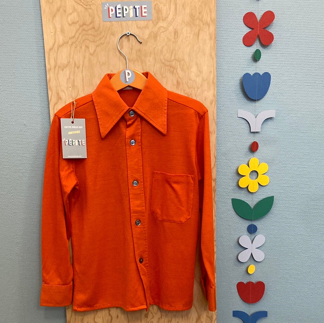Chemise Jersey Orange