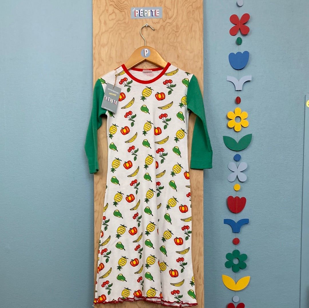 Robe jersey fruits