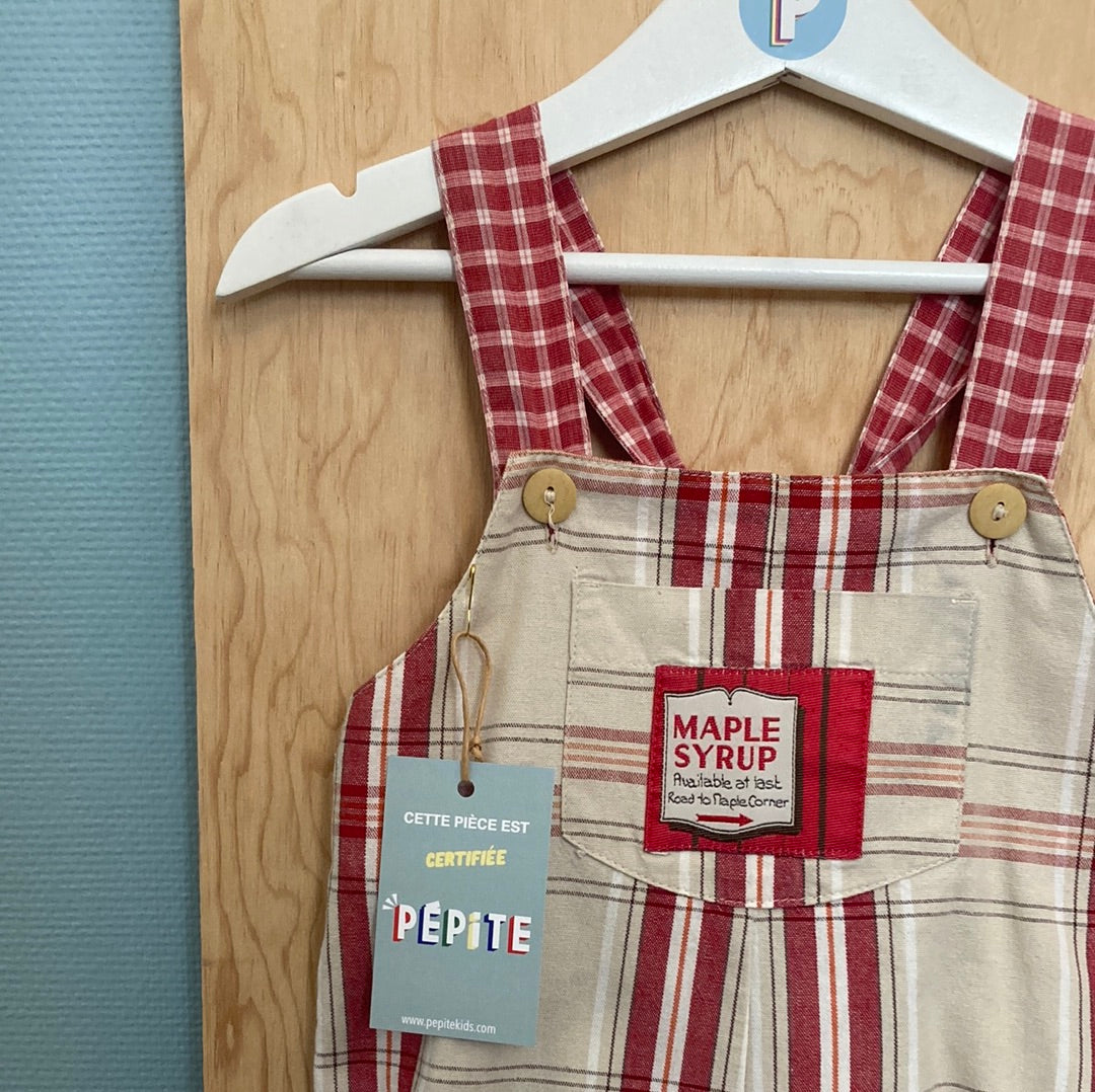 Salopette petit bateau