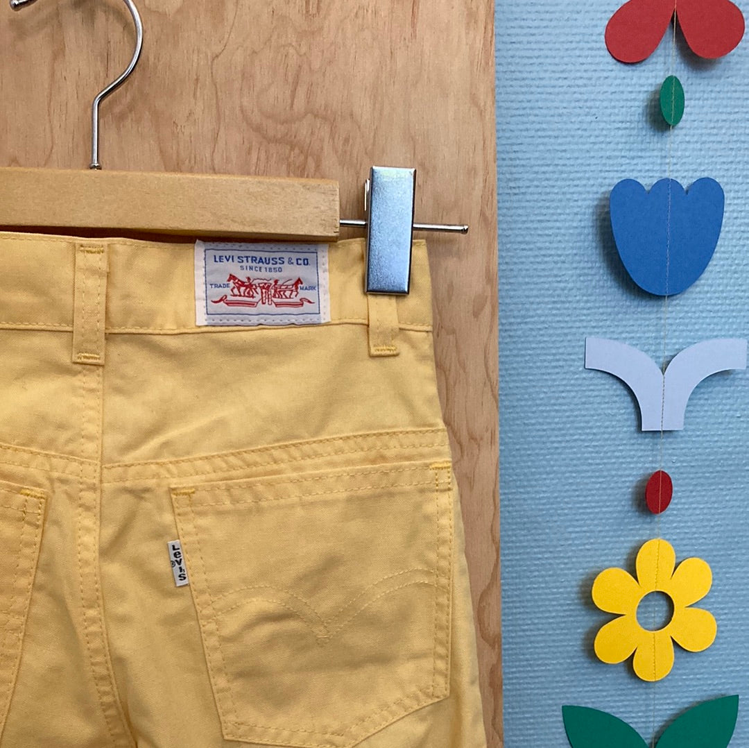 Pantalon Levi’s jaune poussin