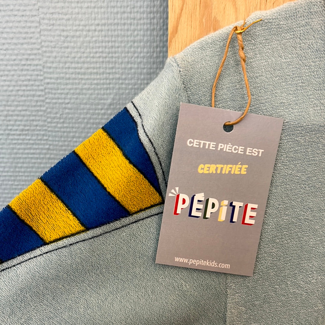 Tee éponge bleu ciel