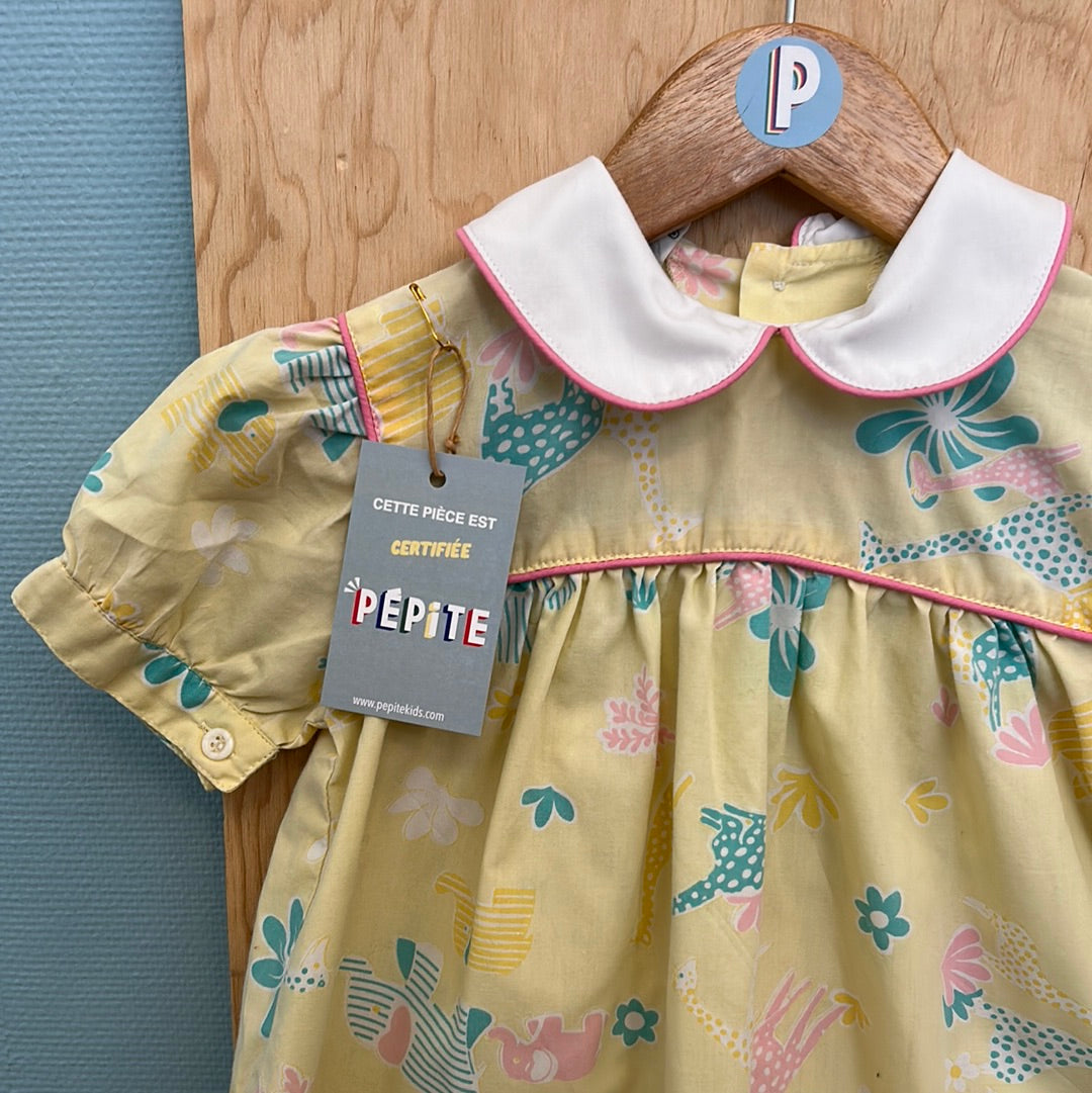 Robe girafe pastel