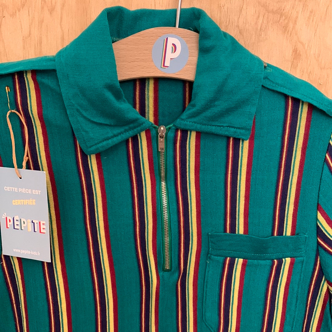Polo zippé 70s