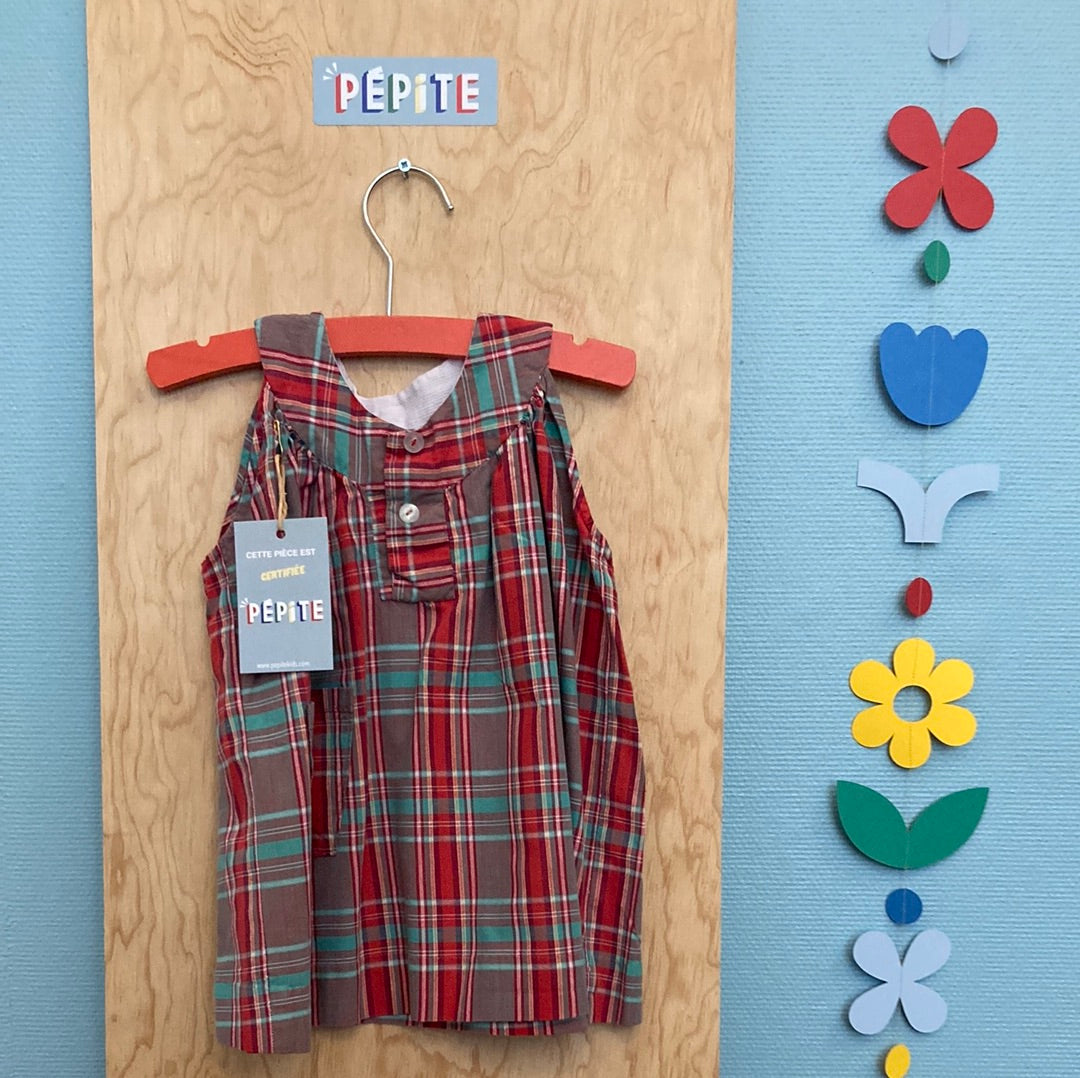 Robe tartan